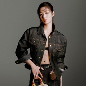 루이비통 데님 자켓 팬츠 셋업
