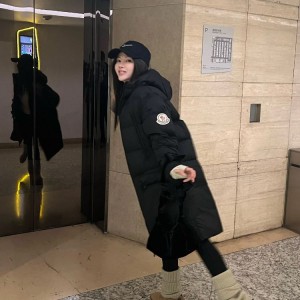 몽클레어 보소나 후드 롱 패딩 2컬러