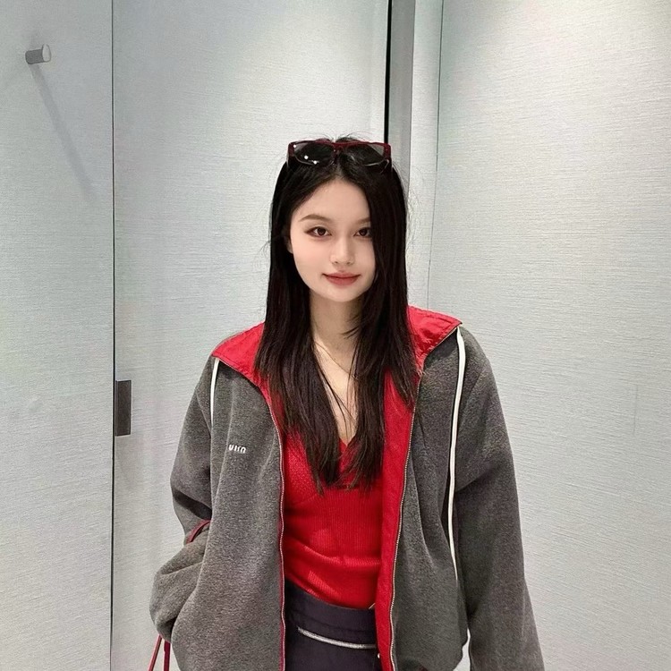 미우미우 리버시블 집업 점퍼