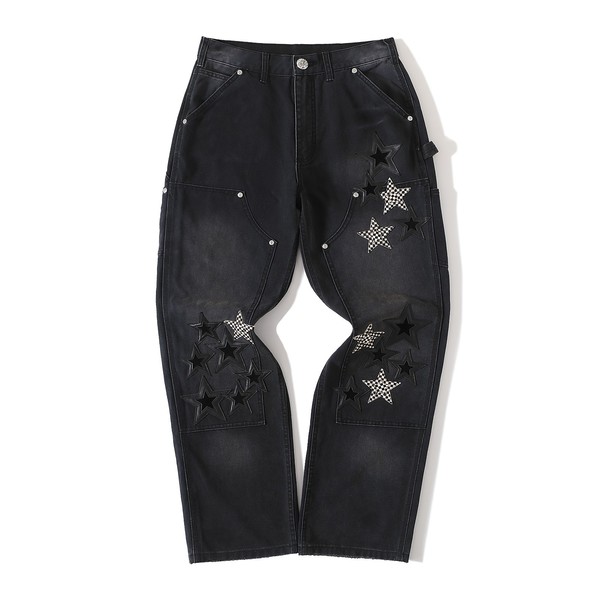 [고퀄] 크롬하츠 맨즈 체크별 팬츠