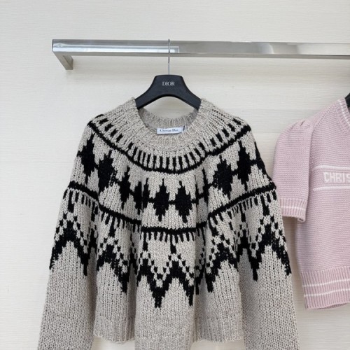 [고퀄]디올 자카드 니트