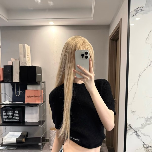 알렉산더왕 반팔 니트