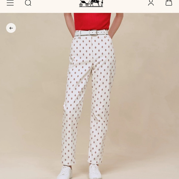 에르메스 샹달 팬츠