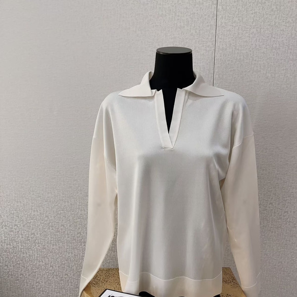 [고퀄] 샤넬  카라 브이넥 니트