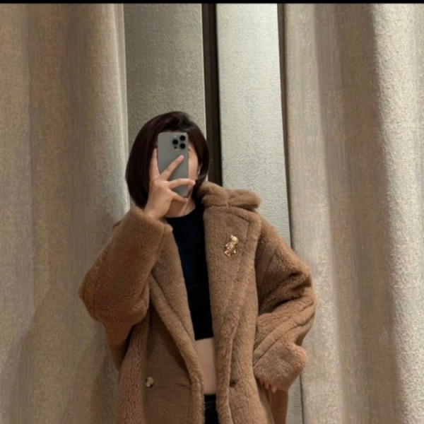 막스마라 테디베어 자켓 코트