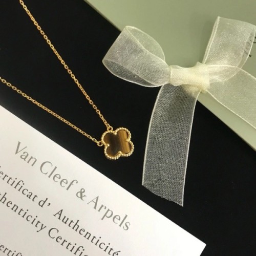 [18K GOLD 주문제작] 반클리프 빈티지 알함브라 펜던트 목걸이