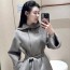 로로피아나 벨트 숄 코트