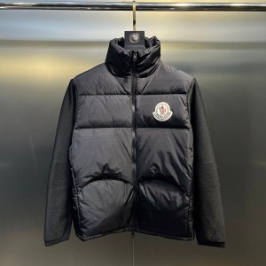 몽클레르 MONCLER 일상용 아웃도어 스탠드칼라 남성 오리털 패딩 점퍼