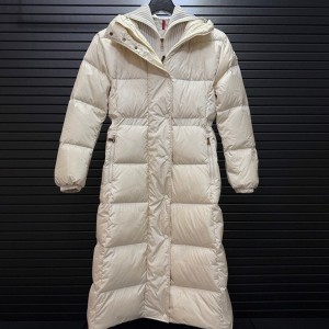몽클레르 MONCLER 아웃도어 보온 롱 후드 여성용 두툼한 패딩 재킷