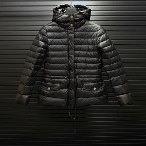 몽클레르 MONCLER 심플한 일상용 보온 후드 여성용 패딩 재킷