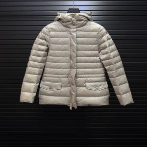 몽클레르 MONCLER 심플한 일상용 보온 후드 여성용 패딩 재킷