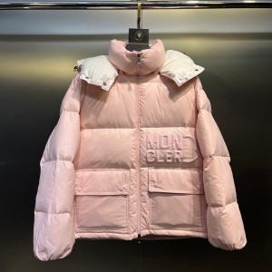 몽클레르 MONCLER 일상용 보온 캐주얼 후드 여성용 패딩 재킷