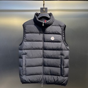 몽클레르 MONCLER 아웃도어 캐주얼 보온 스탠드칼라 남성용 패딩 조끼
