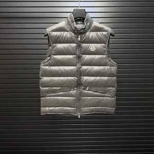 몽클레르 MONCLER 클래식 데일리 보온 캐주얼 스탠드칼라 남성용 패딩 조끼