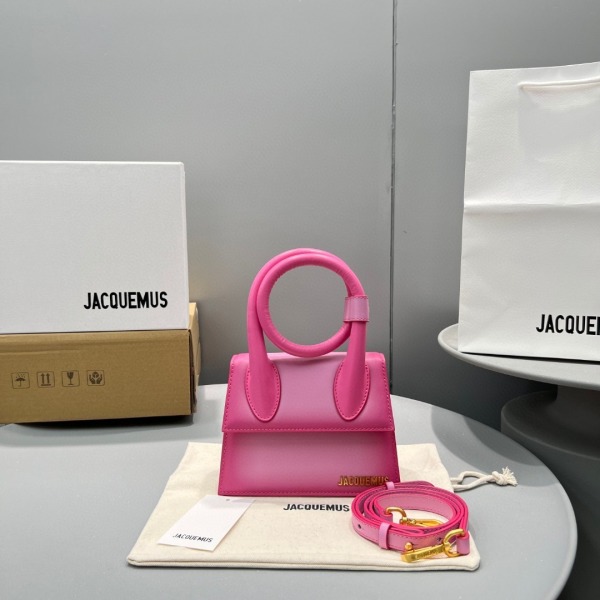자크뮈스 르 치키토 모옌 토트백 18*15.5*8cm