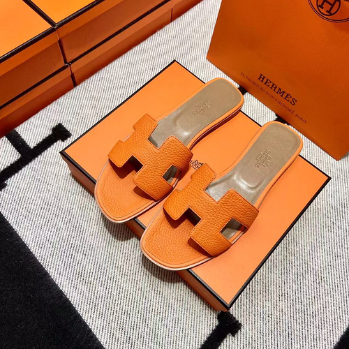 에르메스 올수공 오란 슬리퍼 샌들 토고 38