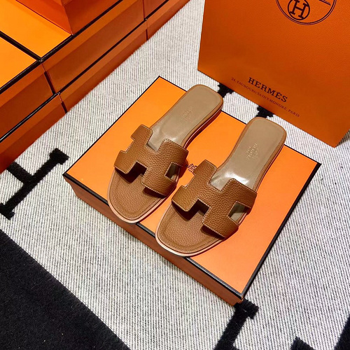 에르메스 올수공 오란 슬리퍼 샌들 토고 42