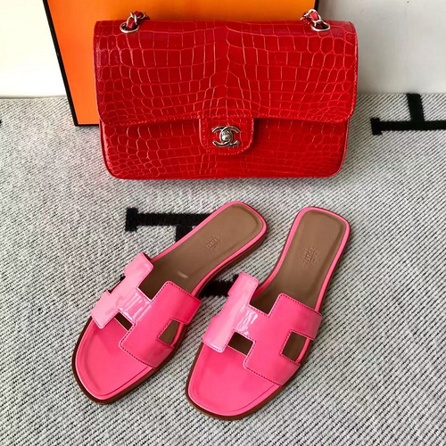 에르메스 올수공 오란 슬리퍼 샌들 페이던트 22