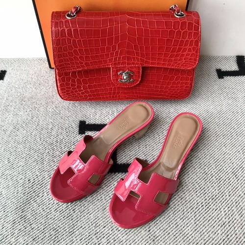 에르메스 올수공 오아시스 슬리퍼 샌들 페이던트 13