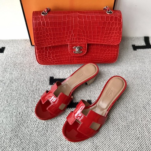 에르메스 올수공 오아시스 슬리퍼 샌들 페이던트 14