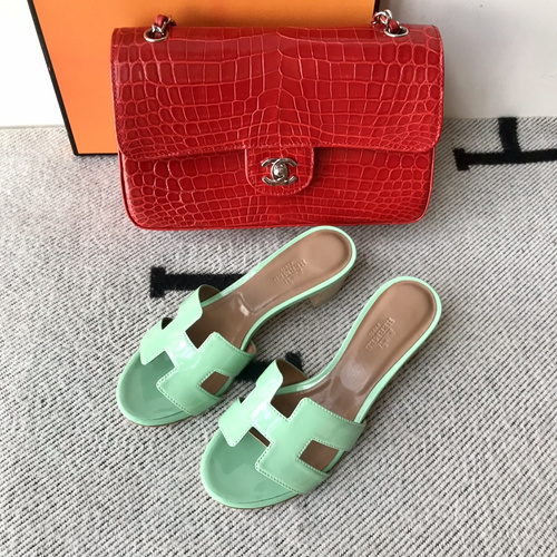 에르메스 올수공 오아시스 슬리퍼 샌들 페이던트 19