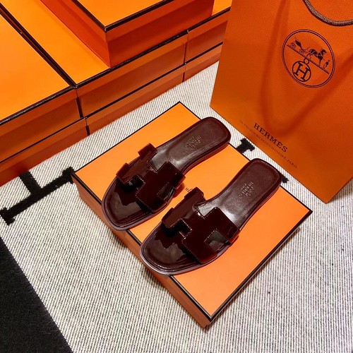 에르메스 올수공 오란 슬리퍼 샌들 페이던트 35