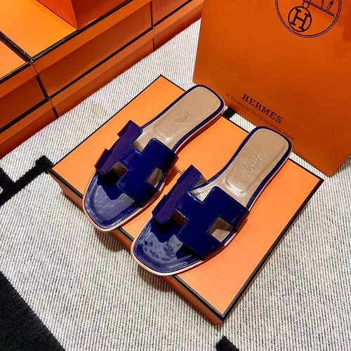 에르메스 올수공 오란 슬리퍼 샌들 페이던트 38