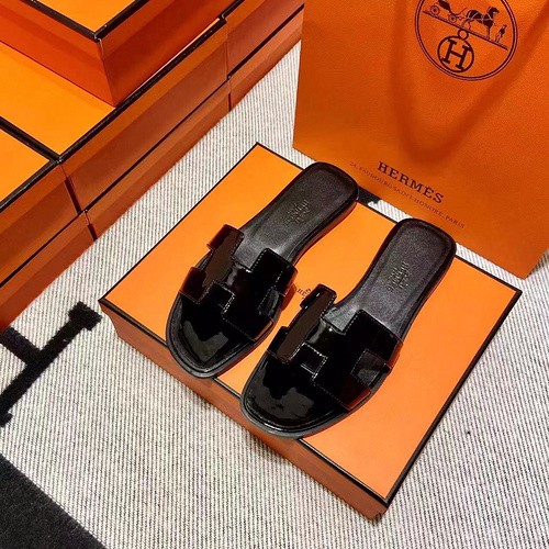 에르메스 올수공 오란 슬리퍼 샌들 페이던트 39