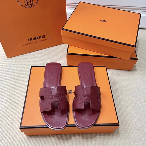 에르메스 올수공 오란 슬리퍼 샌들 앱송 35