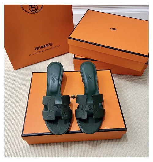 에르메스 올수공 오아시스 슬리퍼 샌들 앱송 25