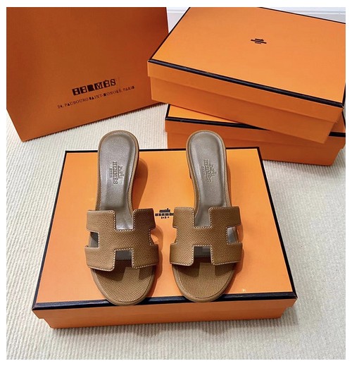 에르메스 올수공 오아시스 슬리퍼 샌들 앱송 28