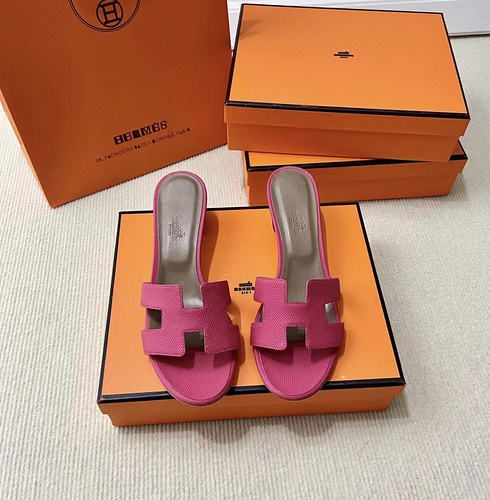 에르메스 올수공 오아시스 슬리퍼 샌들 앱송 32