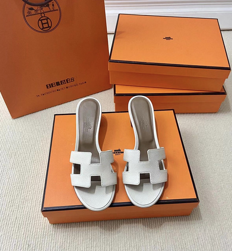 에르메스 올수공 오아시스 슬리퍼 샌들 앱송 39