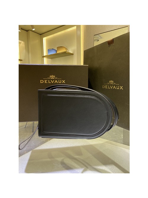 델보 핀 크로스오버 숄더백 블랙