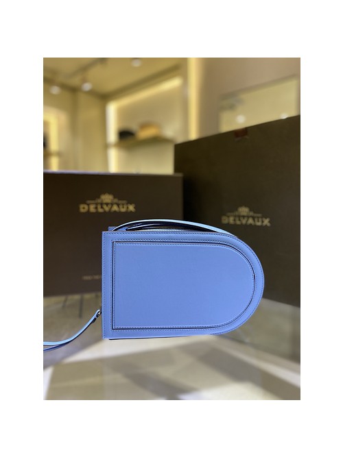 델보 핀 크로스오버 숄더백 블루