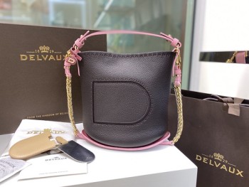 델보 팽 미니 버킷 크로스백