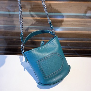 델보 팽 미니 버킷 크로스백