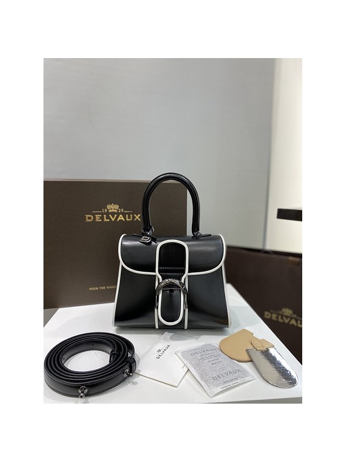 델보 브리앙 복스 토트백 미니